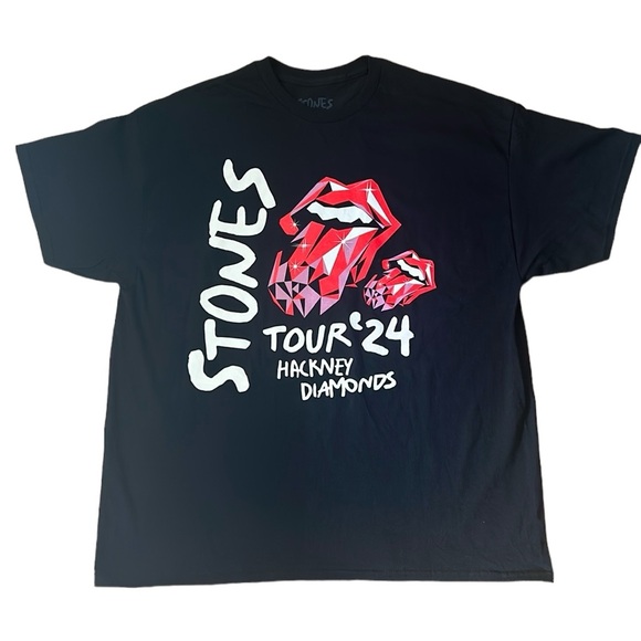 NWOT Rolling Stones Hackney Diamonds Tour T-shirt Size XXL - Picture 1 of 9